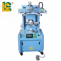 Fan-shaped Bottle Silk Screen Printing Machine with color sensor