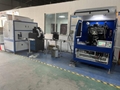 Automatic screen printing machine with hot foil stamping machine