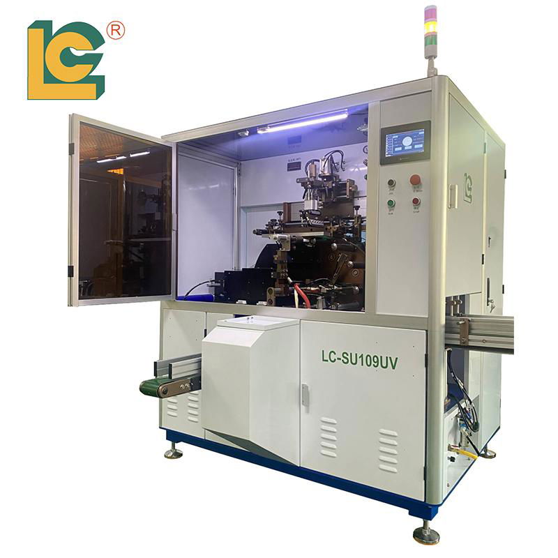 high speed one color automatic screen printer for test tube 