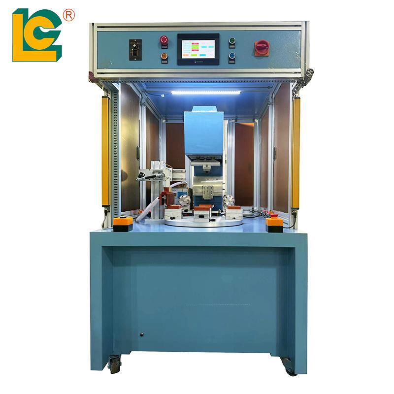 High precision rotary servo 1color pad printing machine