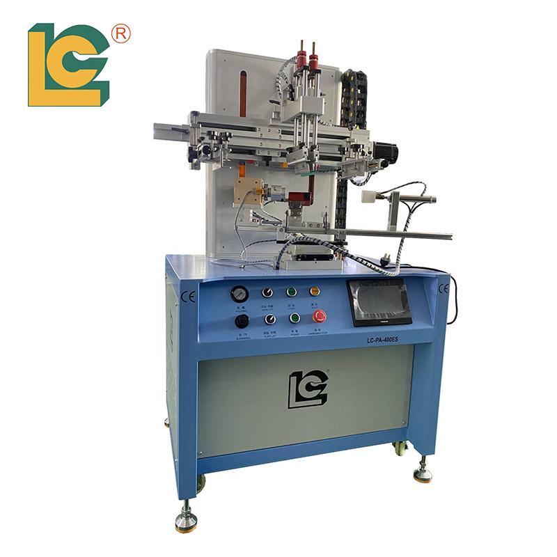Screen Printer With Color Sensor Screen Printing Machine For Burgundy Bottle 2