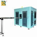 2 color fully automatic CNC screen printing machine with taper swing