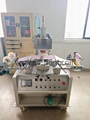 Silicone pad printing head safety helmet heat transfer machine