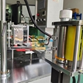 Irregularly shaped bottle cap container edge profiling hot stamping machine