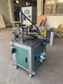 Irregularly shaped bottle cap container edge profiling hot stamping machine