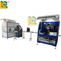 Automatic screen printing machine with hot foil stamping machine