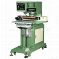 Single Transverse safety helmet pad printing machine 4