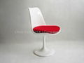 Tulip chair in fiberglass