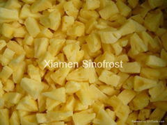IQF pineapples ( tidbits/chunks/diced),Frozen pineapples (tidbits/chunks/diced)