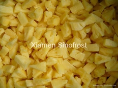 IQF pineapples ( tidbits/chunks/diced),Frozen pineapples (tidbits/chunks/diced)