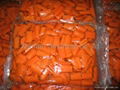 IQF Carrots, Frozen Carrots ,strips/diced/cuts/crinkle slices 2