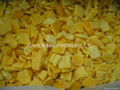 IQF Yellow Pepper Cubes ,Frozen Yellow Pepper Dices,IQF Diced Yellow Pepper