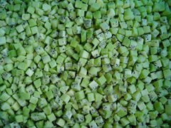 IQF Diced Kiwi,Frozen Diced Kiwi,IQF Kiwi Dices,Frozen Kiwi Dices