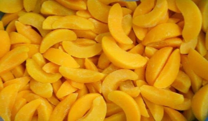 IQF Yellow Peaches Segments,Frozen Yellow Peach Segments,IQF Sliced Yellow Peach 4