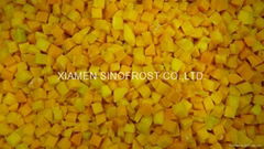 IQF Diced Pumpkin,Frozen Pumpkin Dices,BQF Pumpkin Puree,Frozen Cut Pumpkin