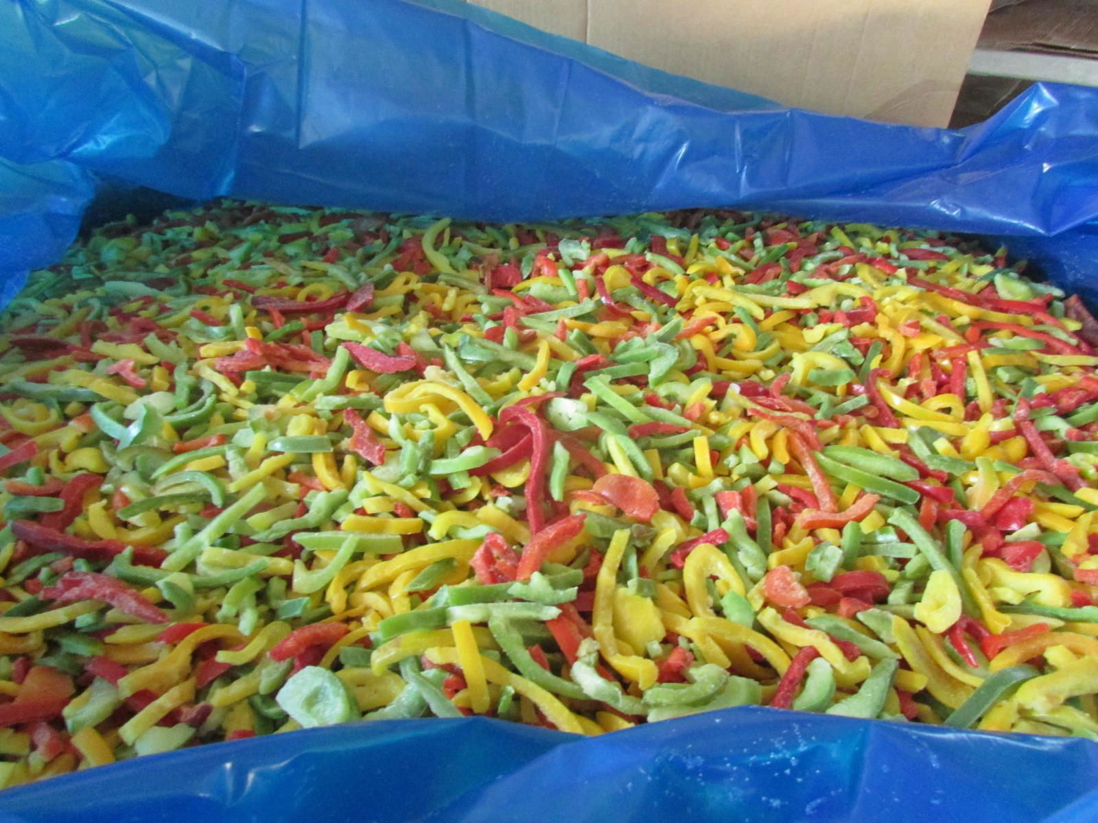 IQF Sweet Pepper Mix,IQF Mixed Bell Pepper,IQF Sweet Pepper (green/yellow/red) 4