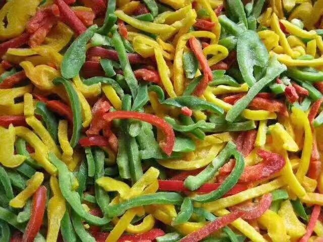 IQF Sweet Pepper Mix,IQF Mixed Bell Pepper ,IQF Sweet Pepper (green/yellow/red)