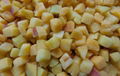 IQF Apricot Cubes,Frozen Apricot Cubes,IQF Diced Apricots,with skin,unblanched