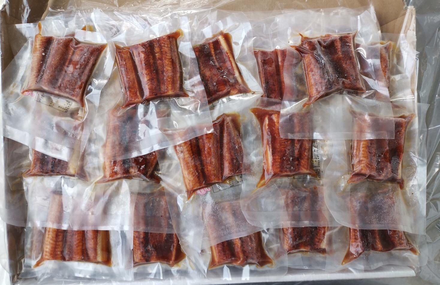 Frozen Seasoned Roasted Eel Cuts,Unagi Kabayaki Cuts,Unadon Cuts 4