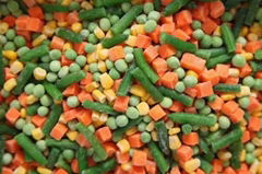 IQF Mixed Vegetables,Frozen Mixed Vegetables,IQF Vegetables Blend