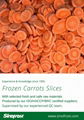 IQF Carrots, Frozen Carrots ,strips/diced/cuts/crinkle slices 6