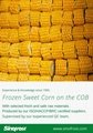 IQF Sweet Cob Corn,Frozen Sweet Corn on the COB,Frozen COB Sweet Corn