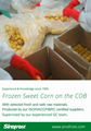 IQF Sweet Cob Corn,Frozen Sweet Corn on the COB,Frozen COB Sweet Corn 6