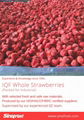 IQF Strawberries,Frozen Whole Strawberries,IQF Strawberry,American no.13 variety 15