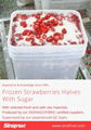 Frozen Strawberries in Sugar,Frozen Strawberries with Sugar,slices/wholes