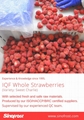 Frozen Strawberries in Sugar,Frozen Strawberries with Sugar,slices/wholes 19