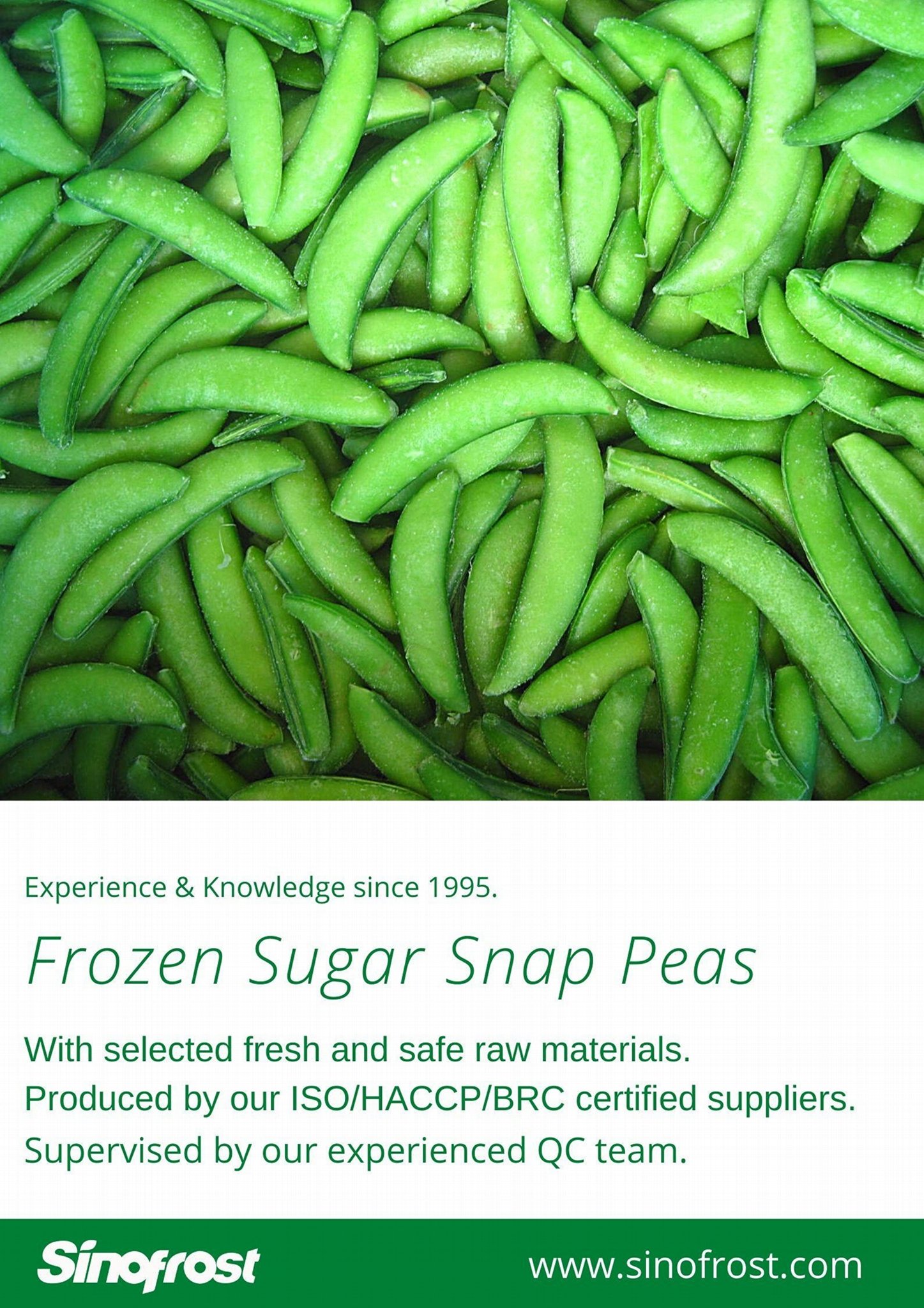 IQF Sugar Snap Peas,Frozen Sugar Snap Peas,IQF frozen Sweet Beans 10