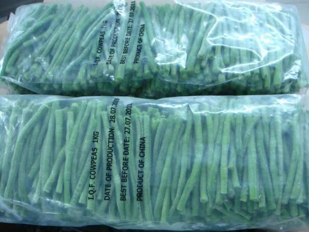 IQF Cowpea Cuts,IQF Asparagus Bean Cuts,Frozen Cowpeas,Frozen Asparagus Beans 5