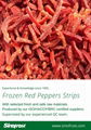 IQF Red Peppers Dices,Frozen Red Pepper Dices,IQF Red Pepper Cubes 16