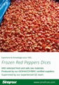 IQF Red Peppers Dices,Frozen Red Pepper Dices,IQF Red Pepper Cubes