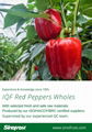 IQF Red Pepper Strips,Frozen Red Peppers Strips,IQF Sliced Red Peppers 19