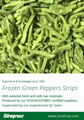 IQF Green Pepper Strips,Frozen Green Peppers Strips,IQF Sliced Green Peppers 6