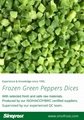 IQF Green Peppers Dices,Frozen Green Pepper Dices,IQF Green Pepper Cubes 2