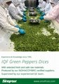 IQF Green Peppers Dices,Frozen Green Pepper Dices,IQF Green Pepper Cubes