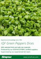 IQF Green Peppers Dices,Frozen Green Pepper Dices,IQF Green Pepper Cubes 7