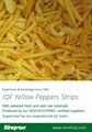 IQF Yellow Pepper Strips,Frozen Yellow Pepper Strips,IQF Sliced Yellow Peppers 10