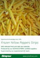 IQF Yellow Pepper Strips,Frozen Yellow Pepper Strips,IQF Sliced Yellow Peppers