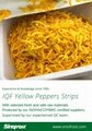 IQF Yellow Pepper Strips,Frozen Yellow Pepper Strips,IQF Sliced Yellow Peppers 16