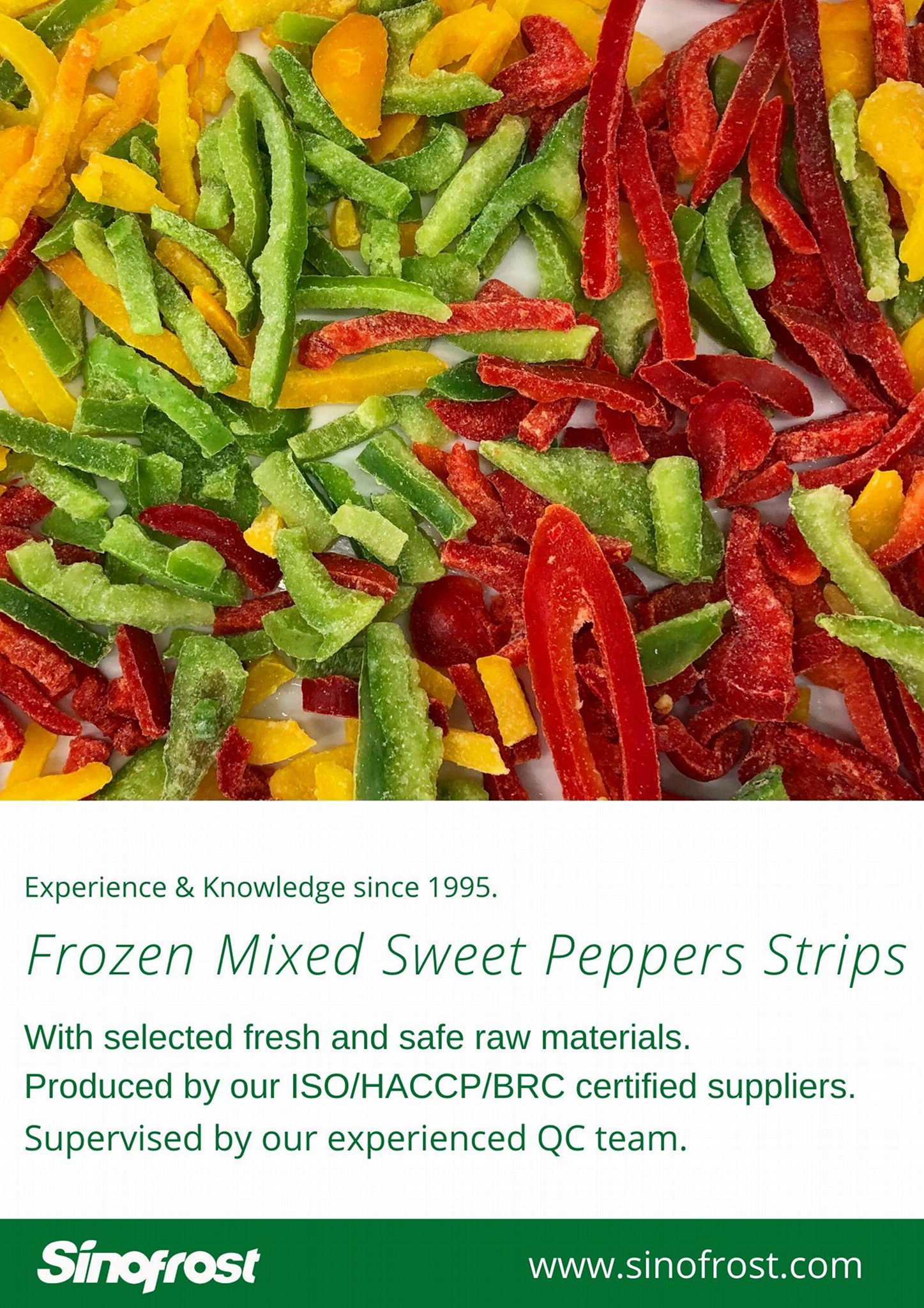 IQF Sweet Pepper Mix,IQF Mixed Bell Pepper,IQF Sweet Pepper (green/yellow/red) 2