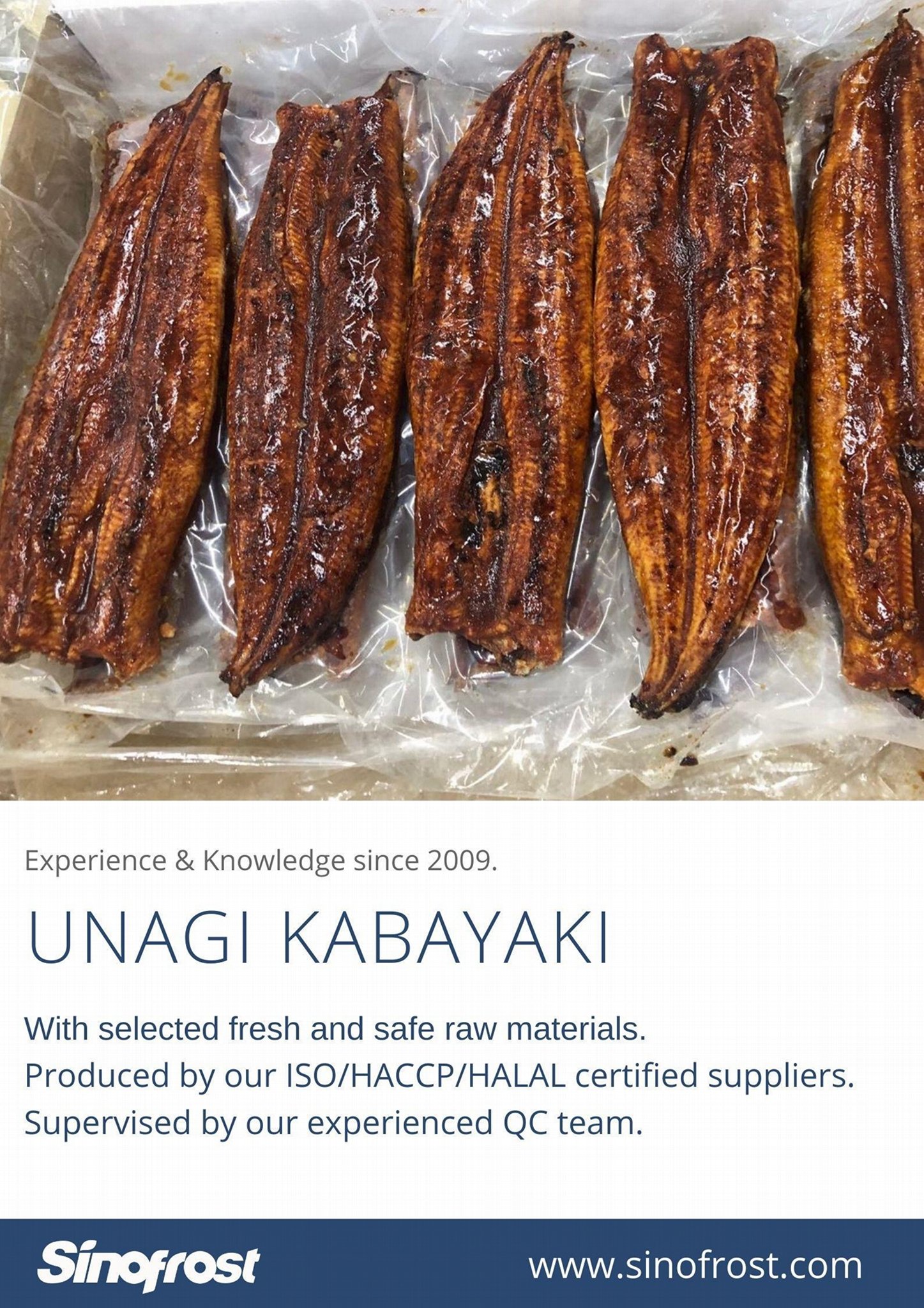 Unagi Dices,Unagi Kabayaki Dices,Frozen Roasted Eel Dices, Broiled Eel Dices 3