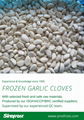 IQF garlic cloves,diced garlic,sliced garlic,frozen garlic puree