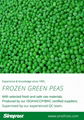 IQF green peas,Frozen green peas