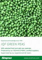 IQF green peas,Frozen green peas