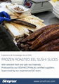 Frozen Seasoned Broiled Eel Slices, Unagi Sushi Slices,BBQ Eel,Grilled Eel 4