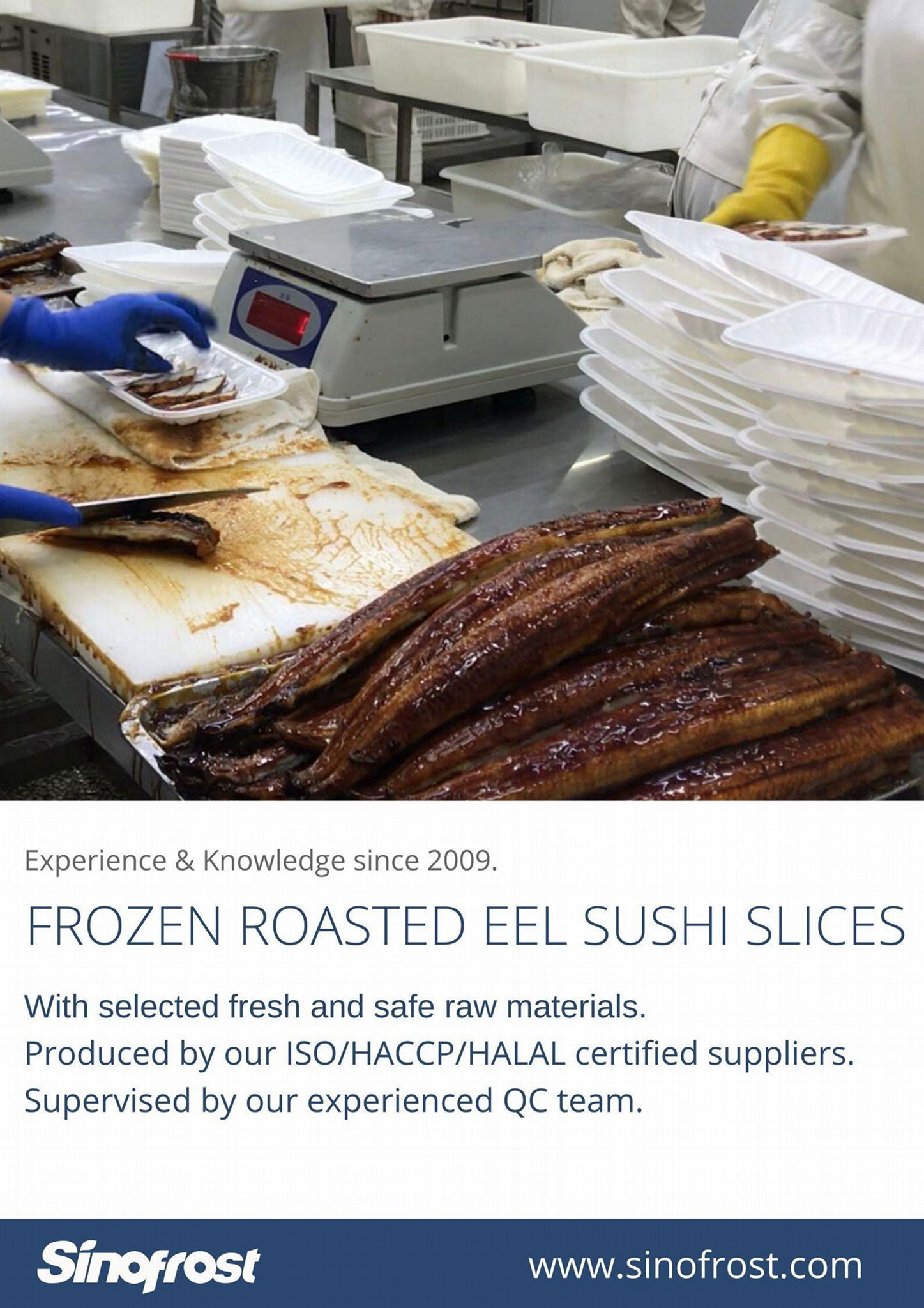 Frozen Broiled Eel, Sushi Slices,Unagi Kabayaki Sushi Slices,BBQ Eel,Grilled Eel 5