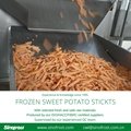 IQF Sweet Potato Slices,Frozen Sweet Potato Slices,steamed/blanched